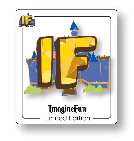 ImagineFun Logo Pin